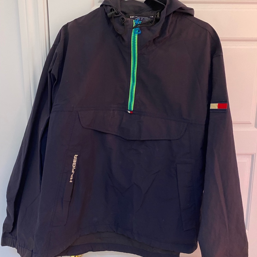 VINTAGE TOMMY HILFIGER QUARTER ZIP JACKET